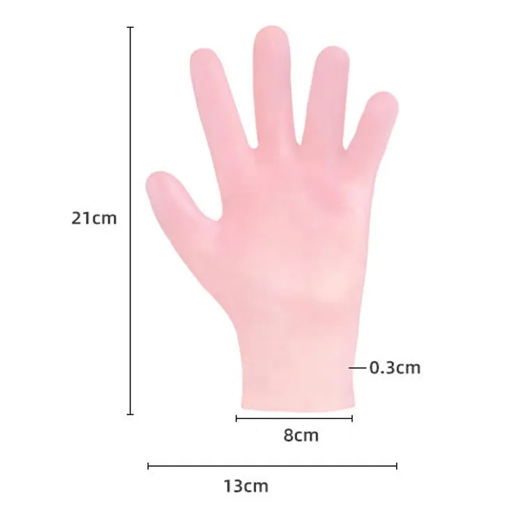 1 Pair Waterproof Sun-Proof Gloves Moisturizing Anti-Crack Handguard, Size: Free Size(Skin Color)