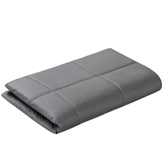 100% Cotton Weighted Blanket with Glass Beads-15 lbs