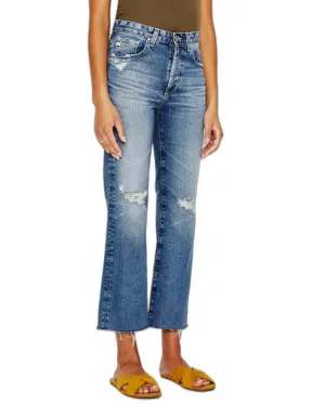 AG Jeans Kinsley High Rise Crop Flared Jeans