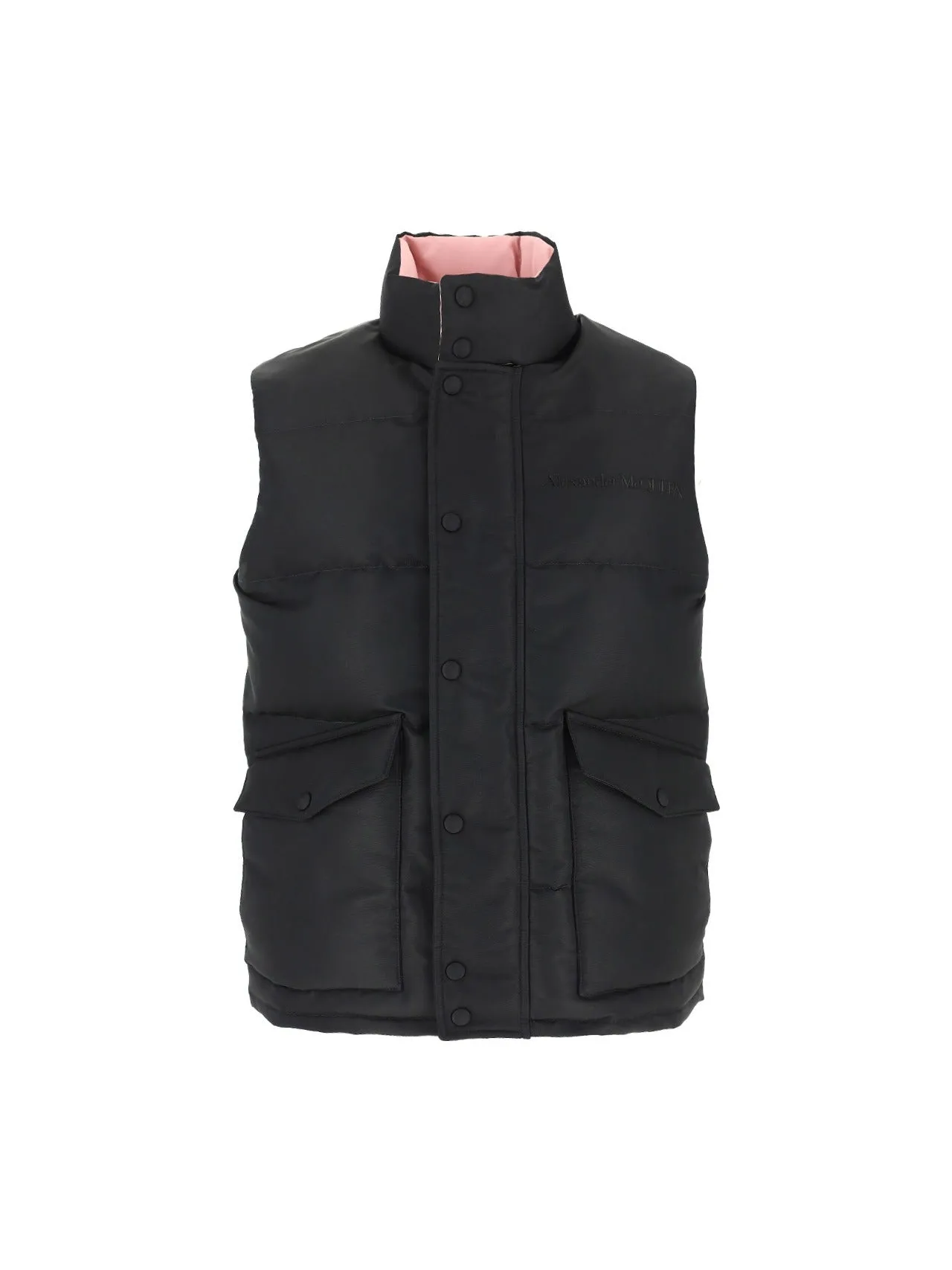 Alexander McQueen High Neck Padded Gilet