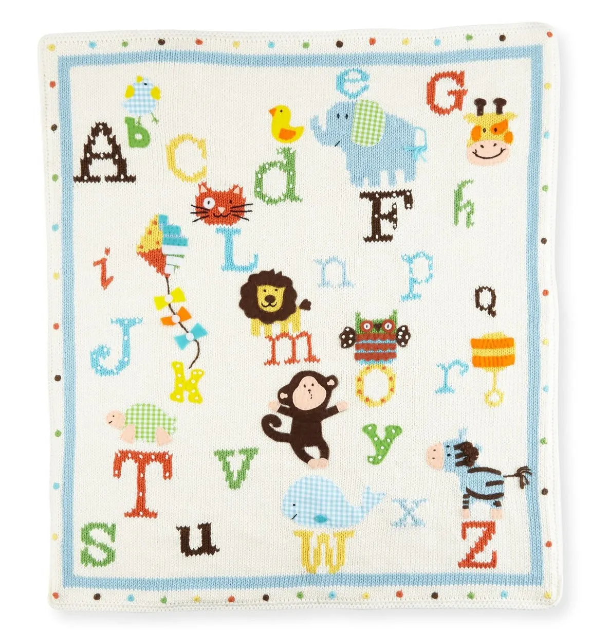 Alphabet Soup Blanket