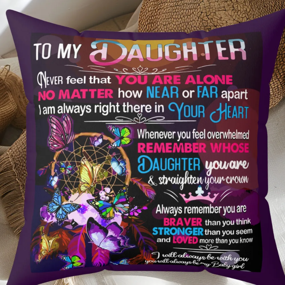 Always With You Square Pillow