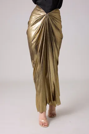 Antonia Metallic Skirt