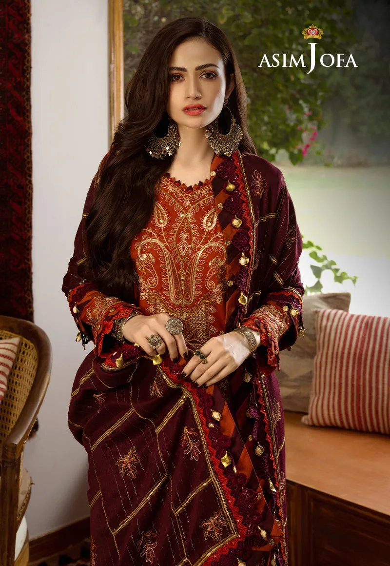 Asim Jofa Kashmiri Taanka Winter Collection – AJKT-09