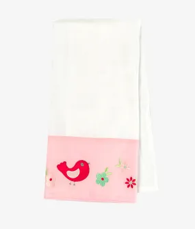 Baby Bath Towel – Birds Love Theme