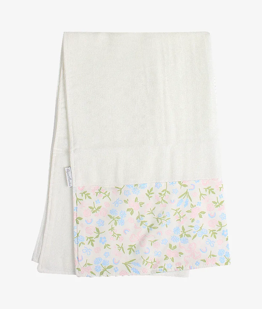 Baby Bath Towel – Blossom Theme