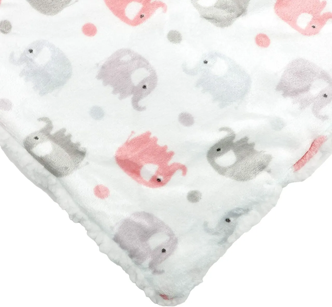 Baby Blanket Pink Elephant