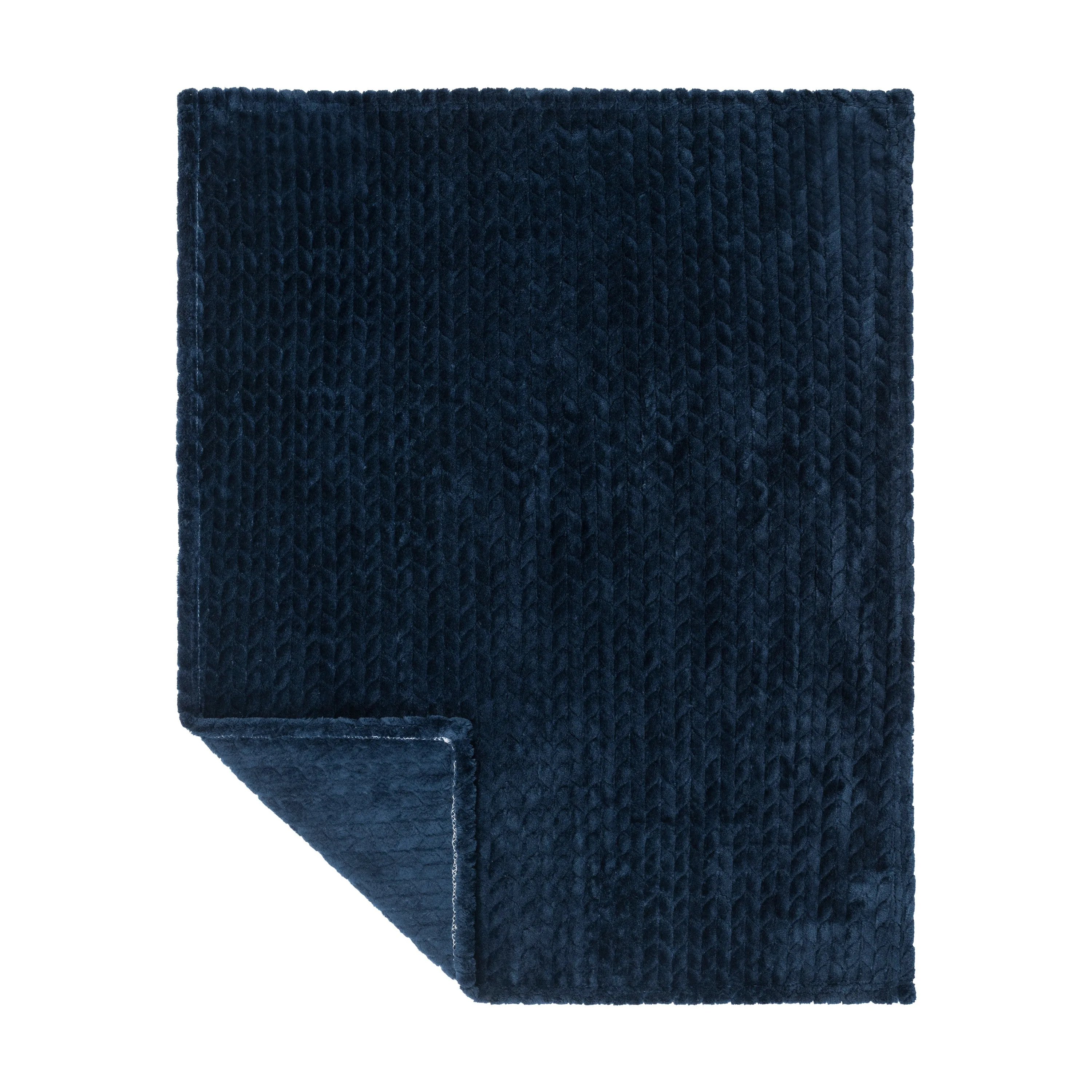 Baby Fleece Blanket - 30" by 40" - Navy