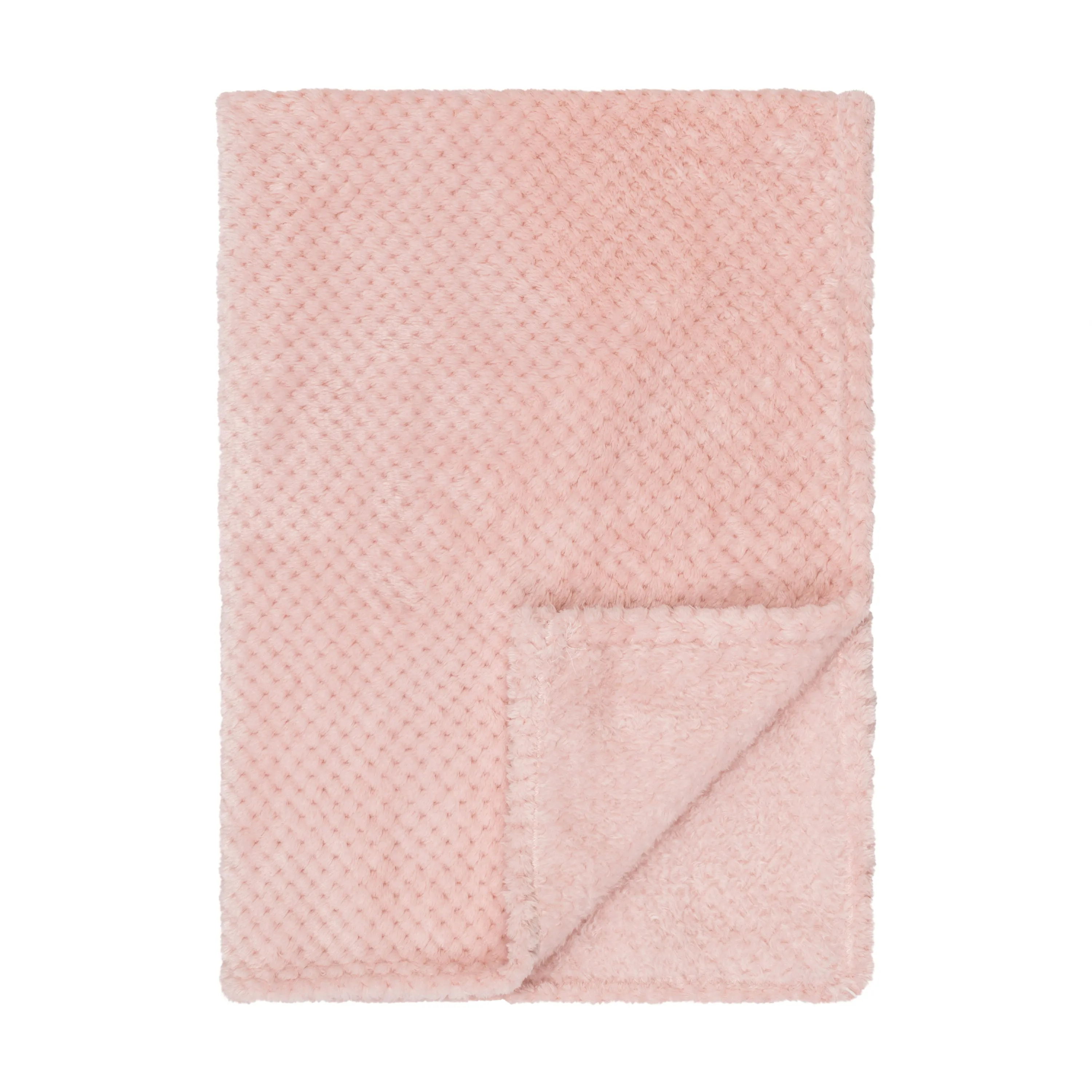 Baby Fleece Blanket - 30" by 40" - Pink