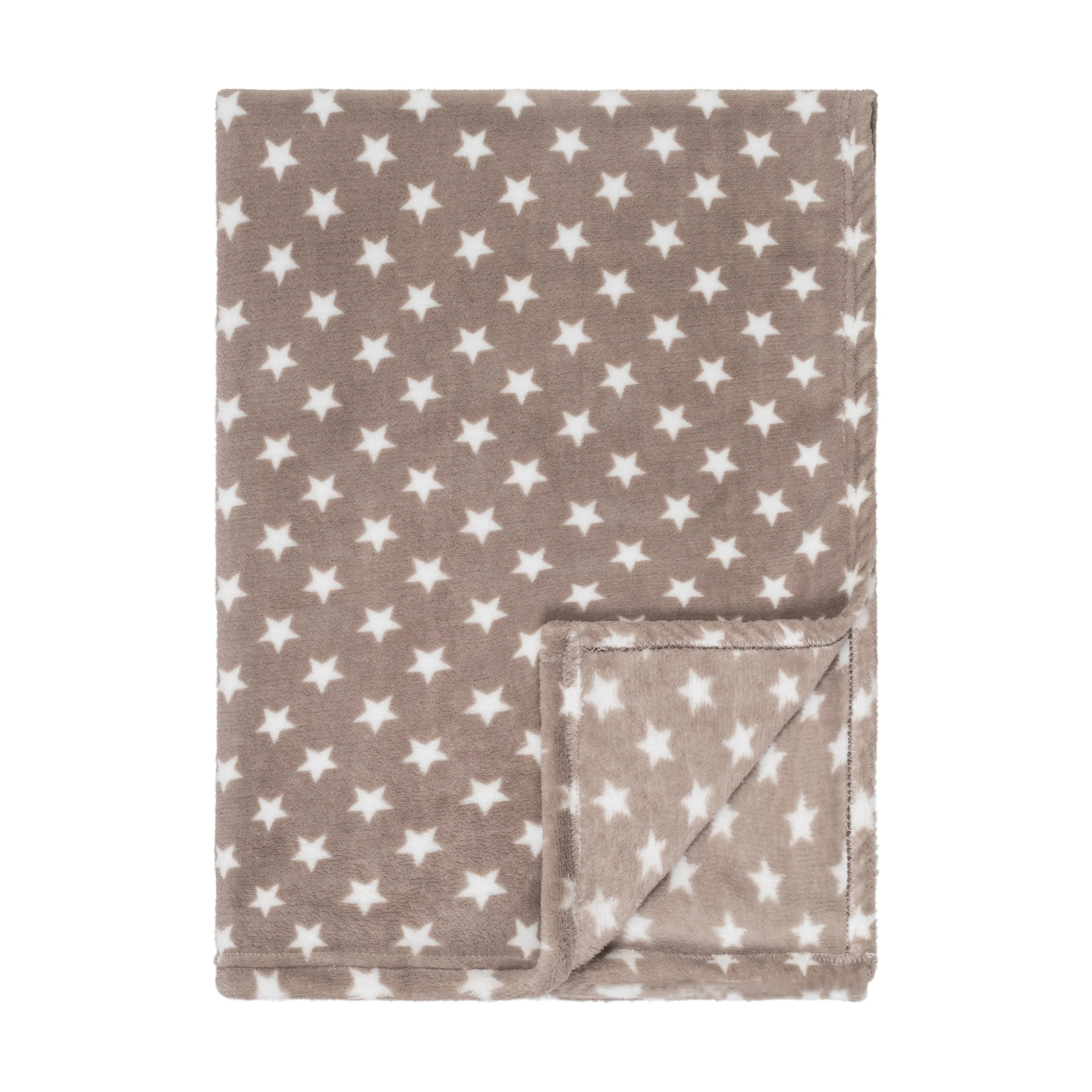 Baby Fleece Blanket - 30" by 40" -Stars