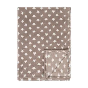 Baby Fleece Blanket - 30" by 40" -Stars