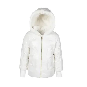 BABY REVERSIBLE COAT-White