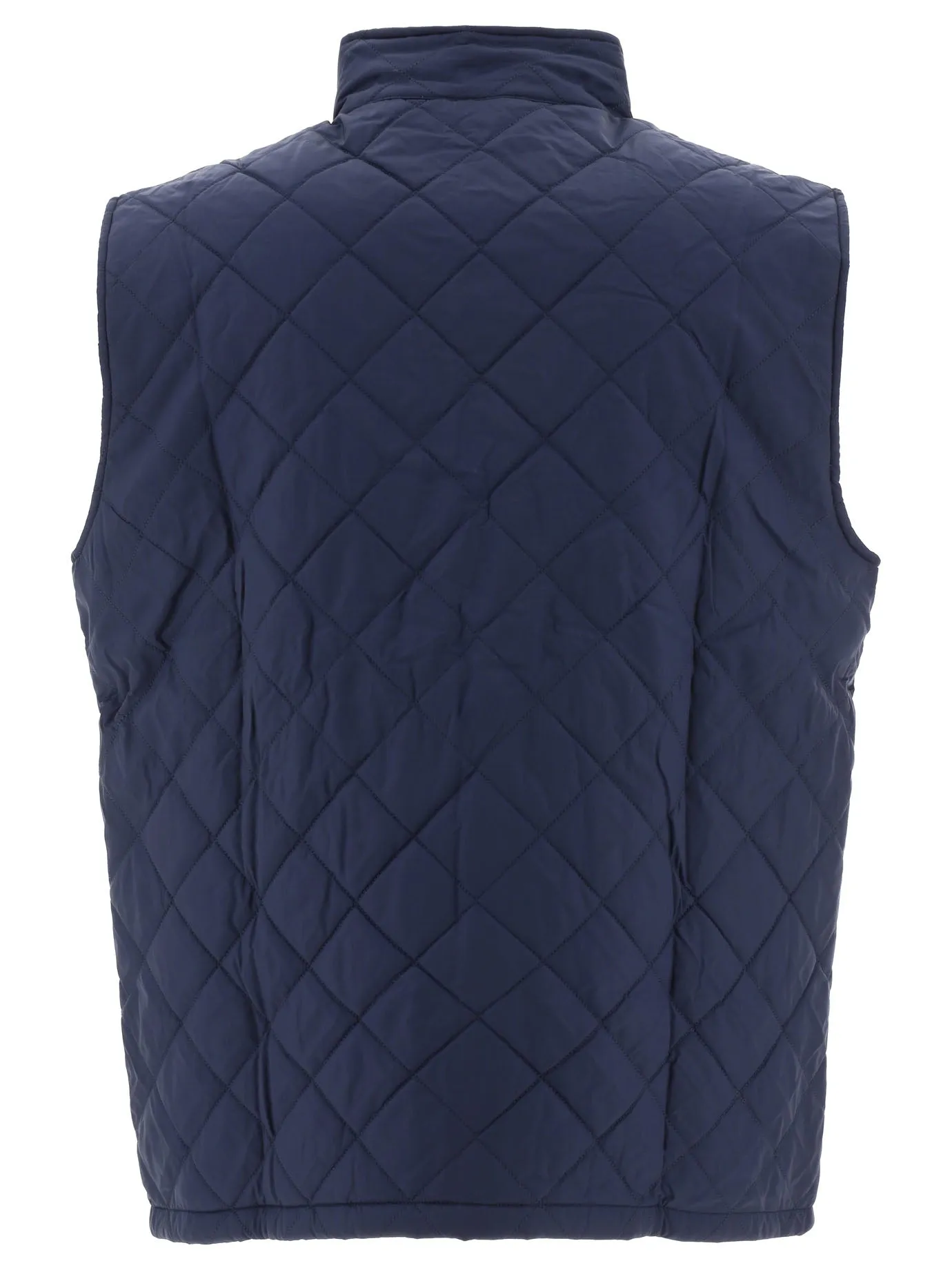 Barbour Buttoned High-Neck Crest Gilet