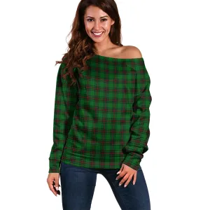 Beveridge Tartan Off Shoulder Women Sweater