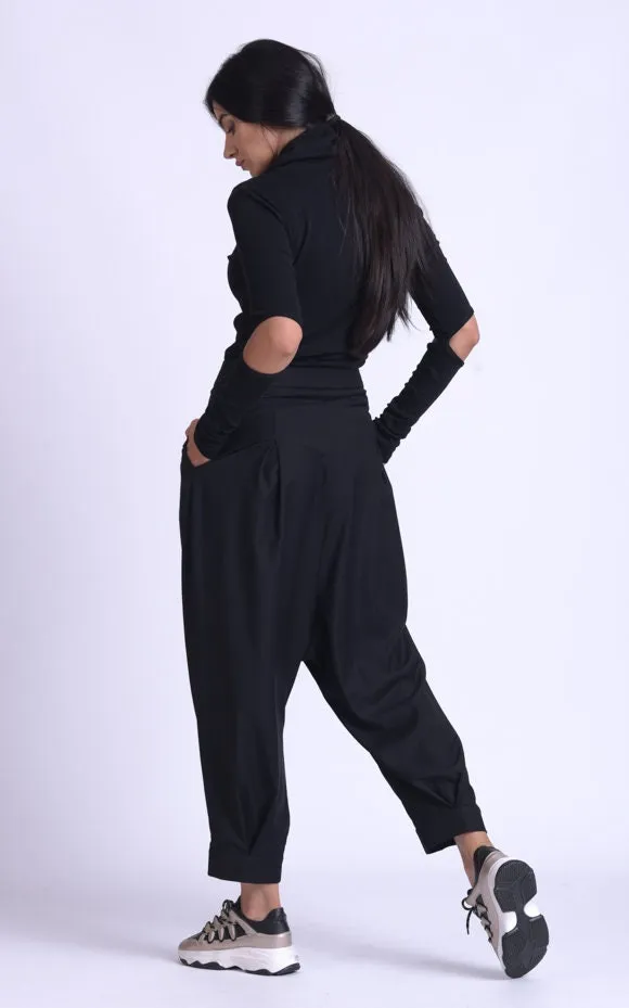 Black Loose Pants