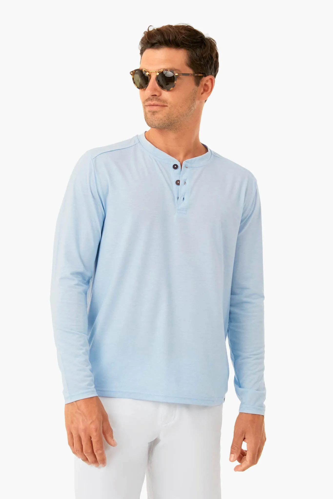 Blue Glow Seabreeze Henley