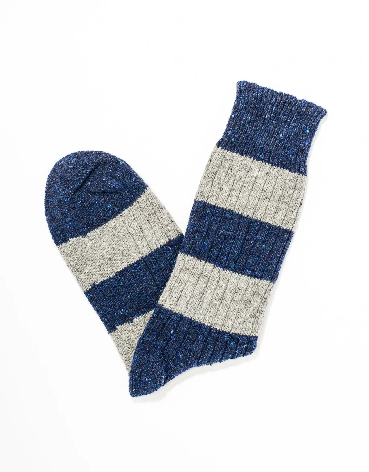 BLUE/GREY DONEGAL SOCKS