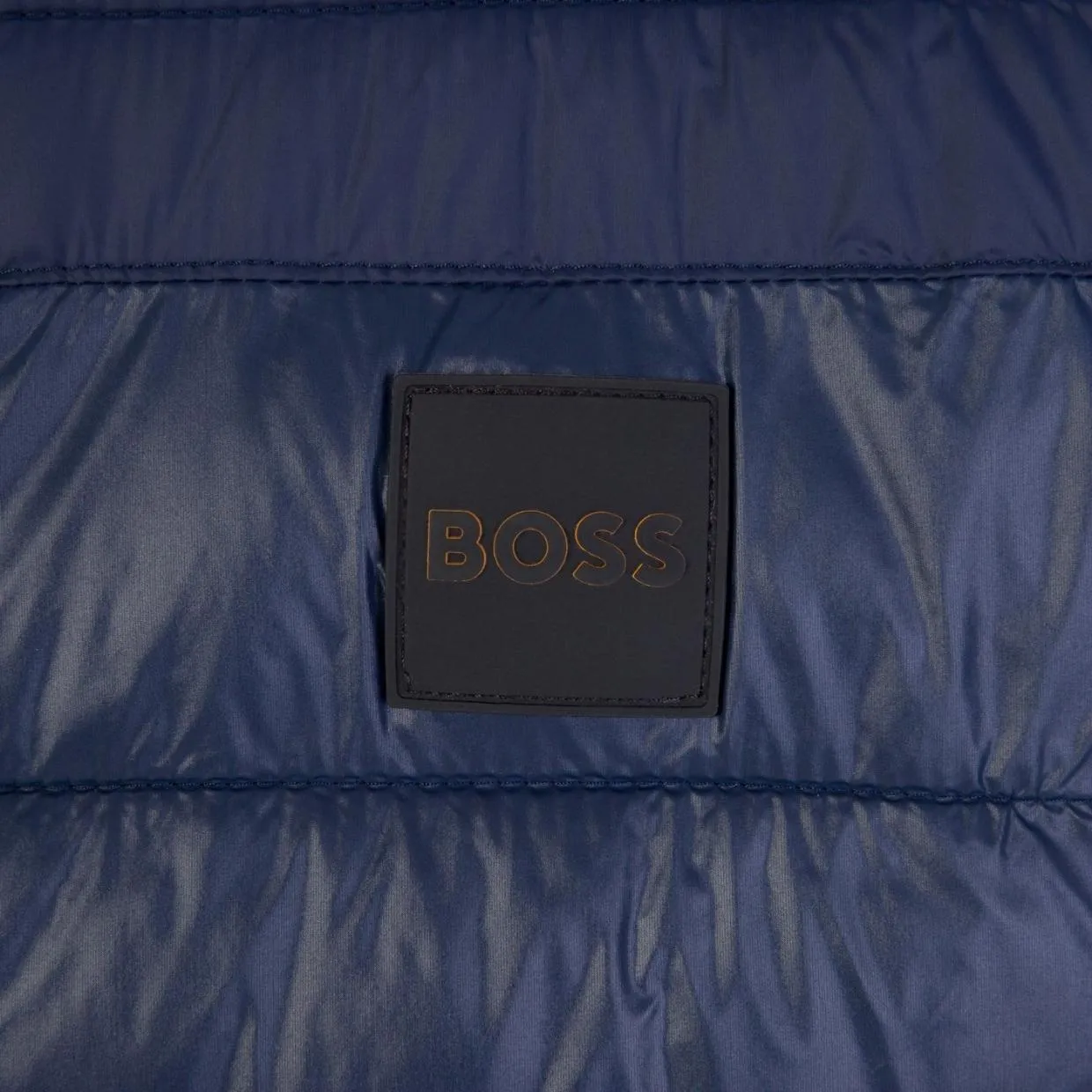 BOSS  Odena Navy Quilted Gilet