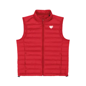 Bunker Woman Tech Gilet - Red