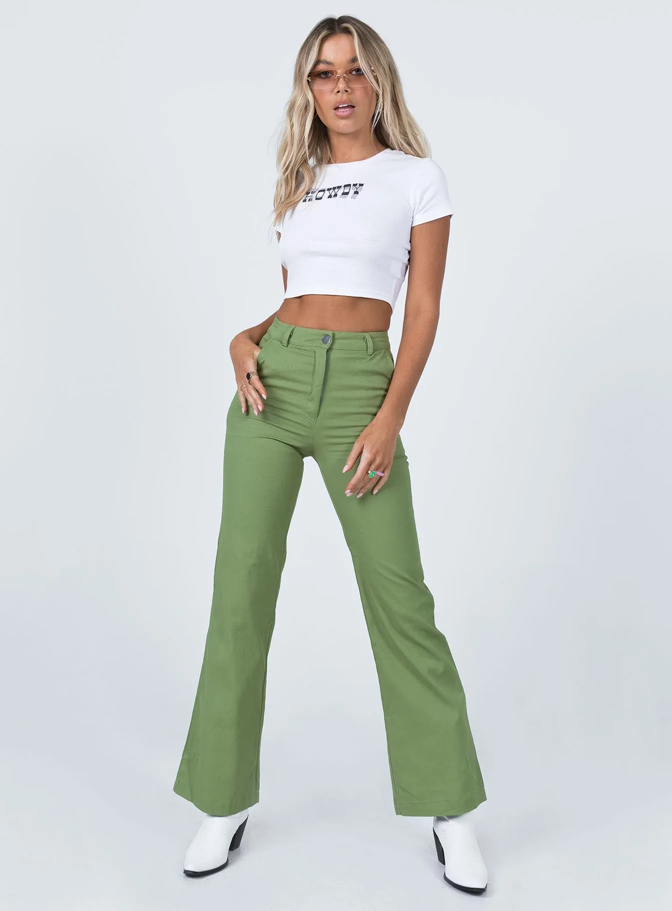 Carson Pants Green