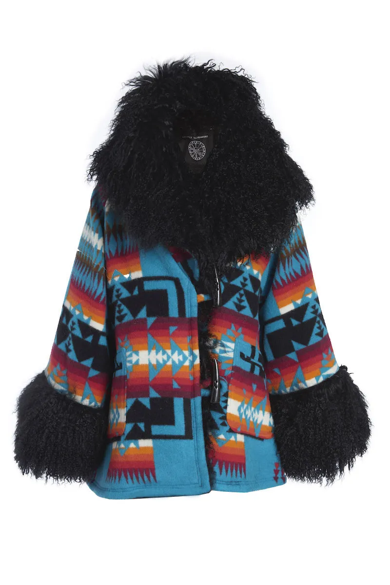 Chief Joseph Shearling Cloak