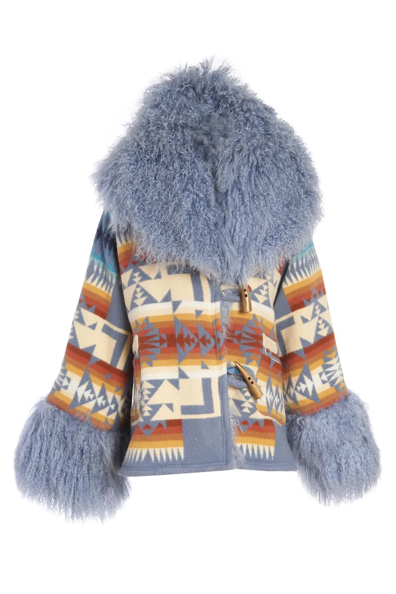 Chief Joseph Shearling Cloak