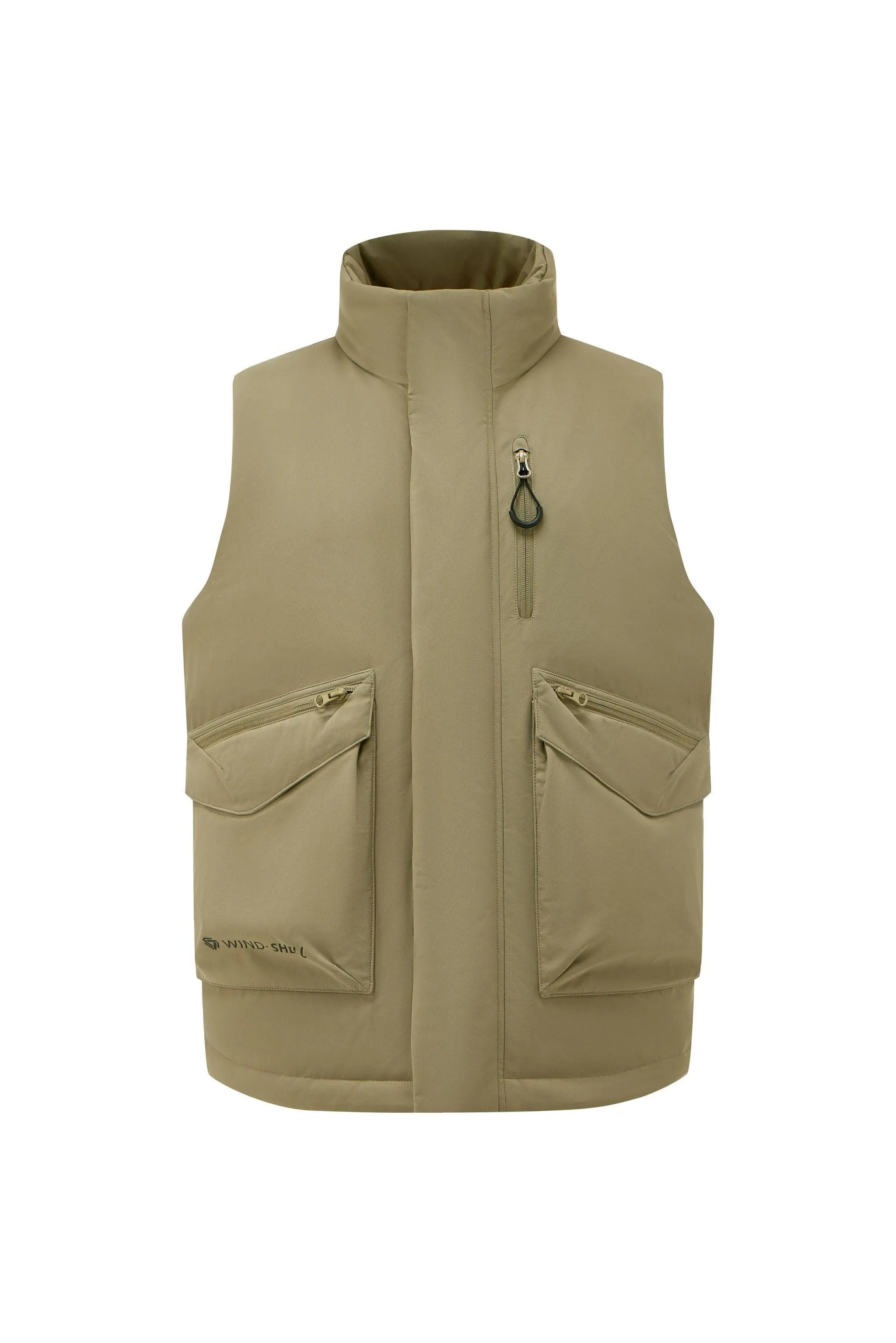 Classic Standing Collar Down Gilet 5270