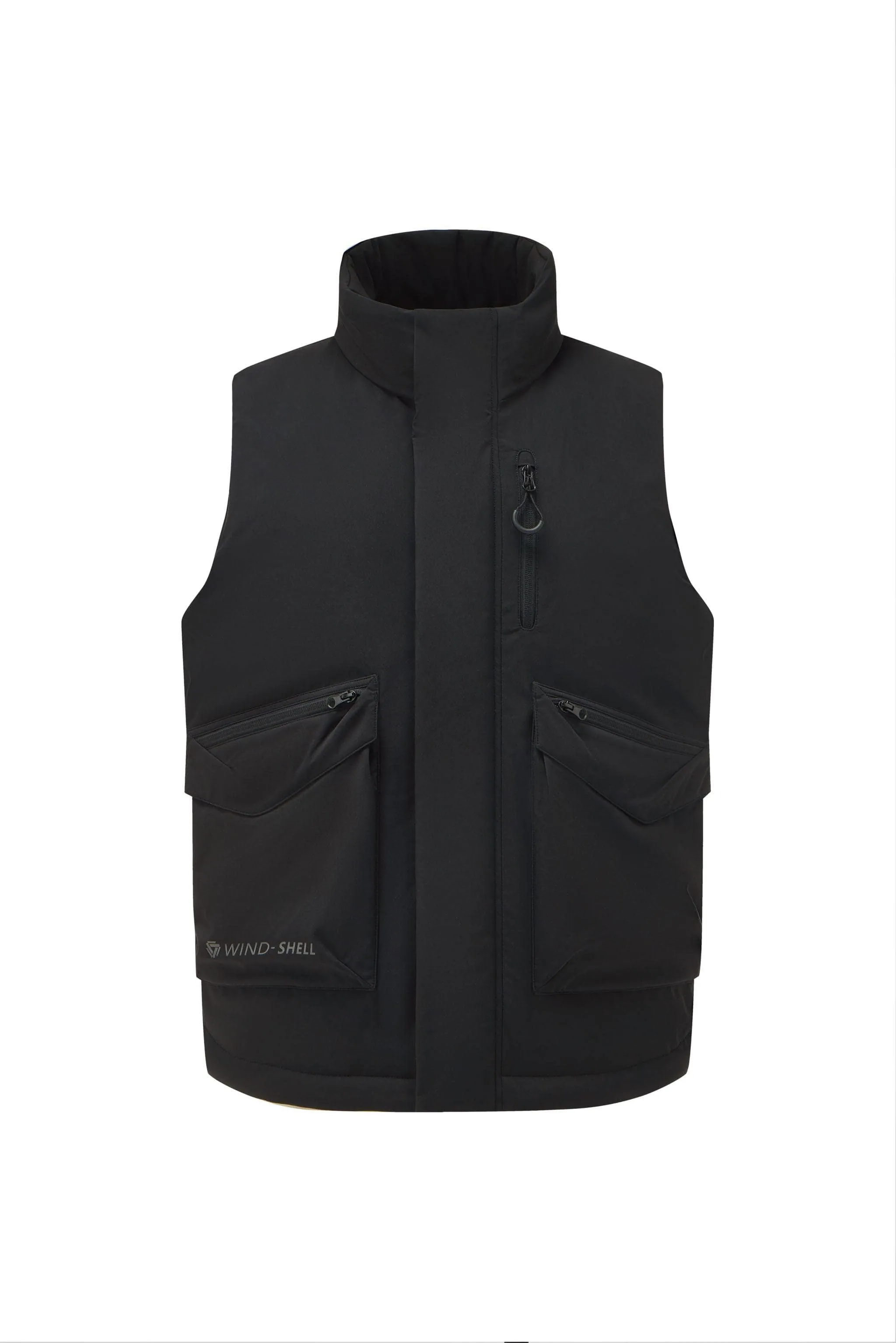 Classic Standing Collar Down Gilet 5270