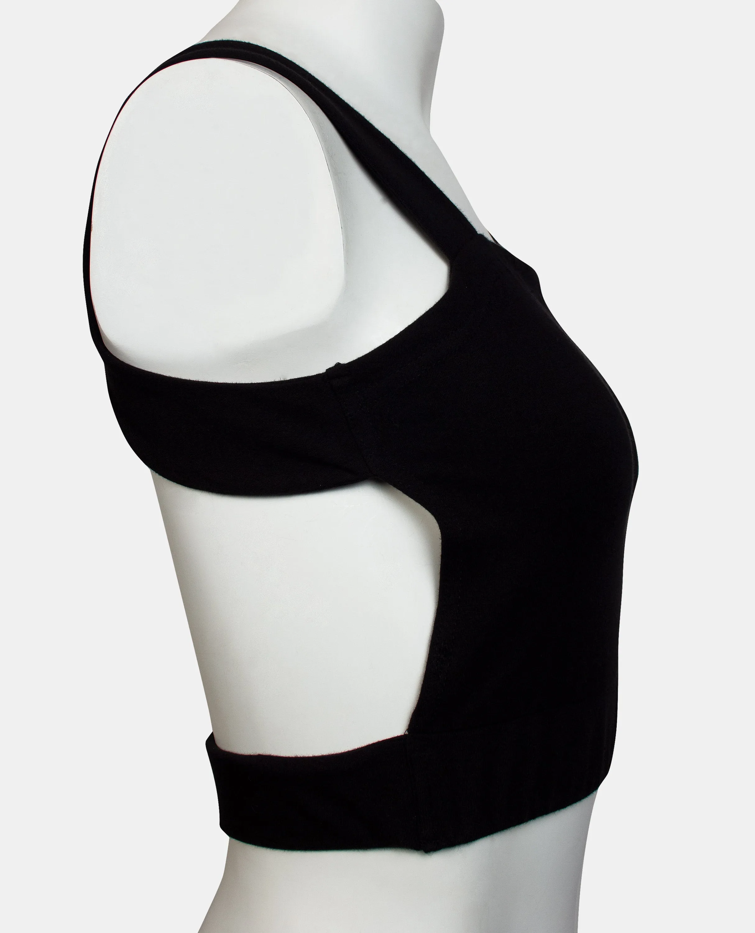 CYBERLUX CROP HARNESS TOP