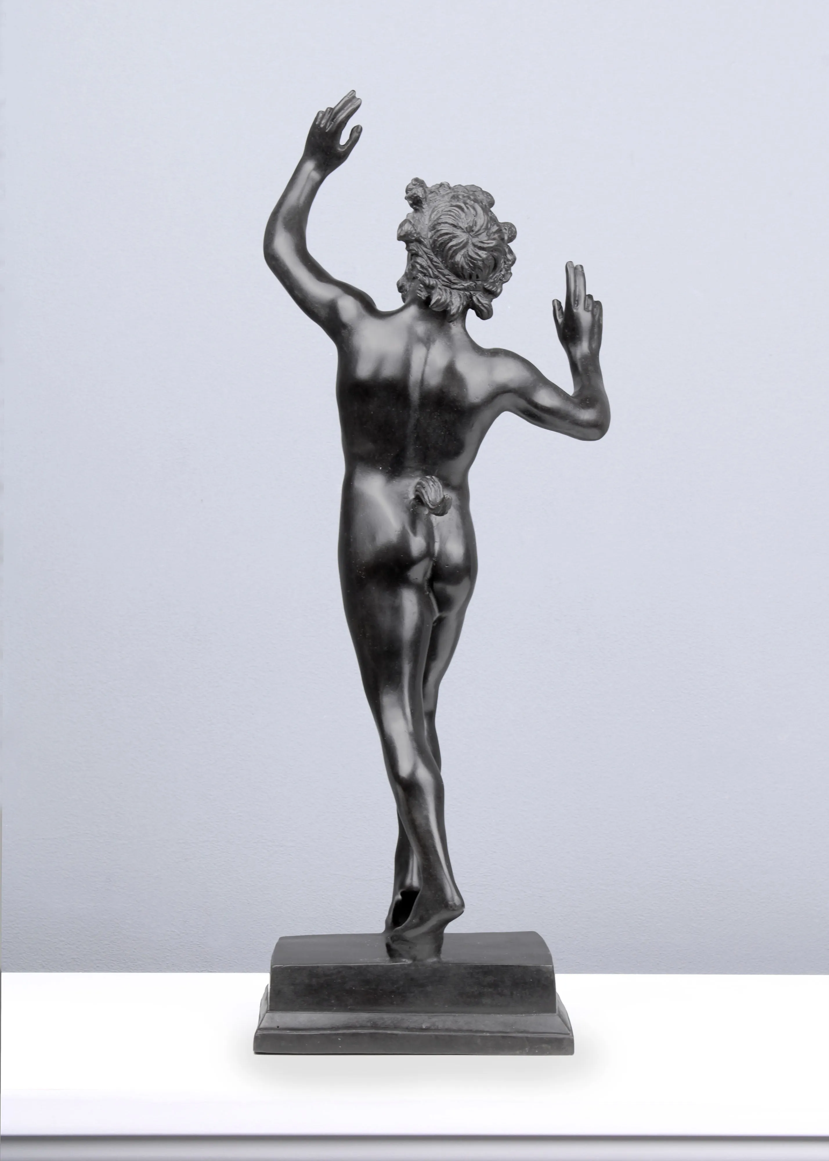 Dancing Faun of Pompeii - Bronze Statue (Medium)