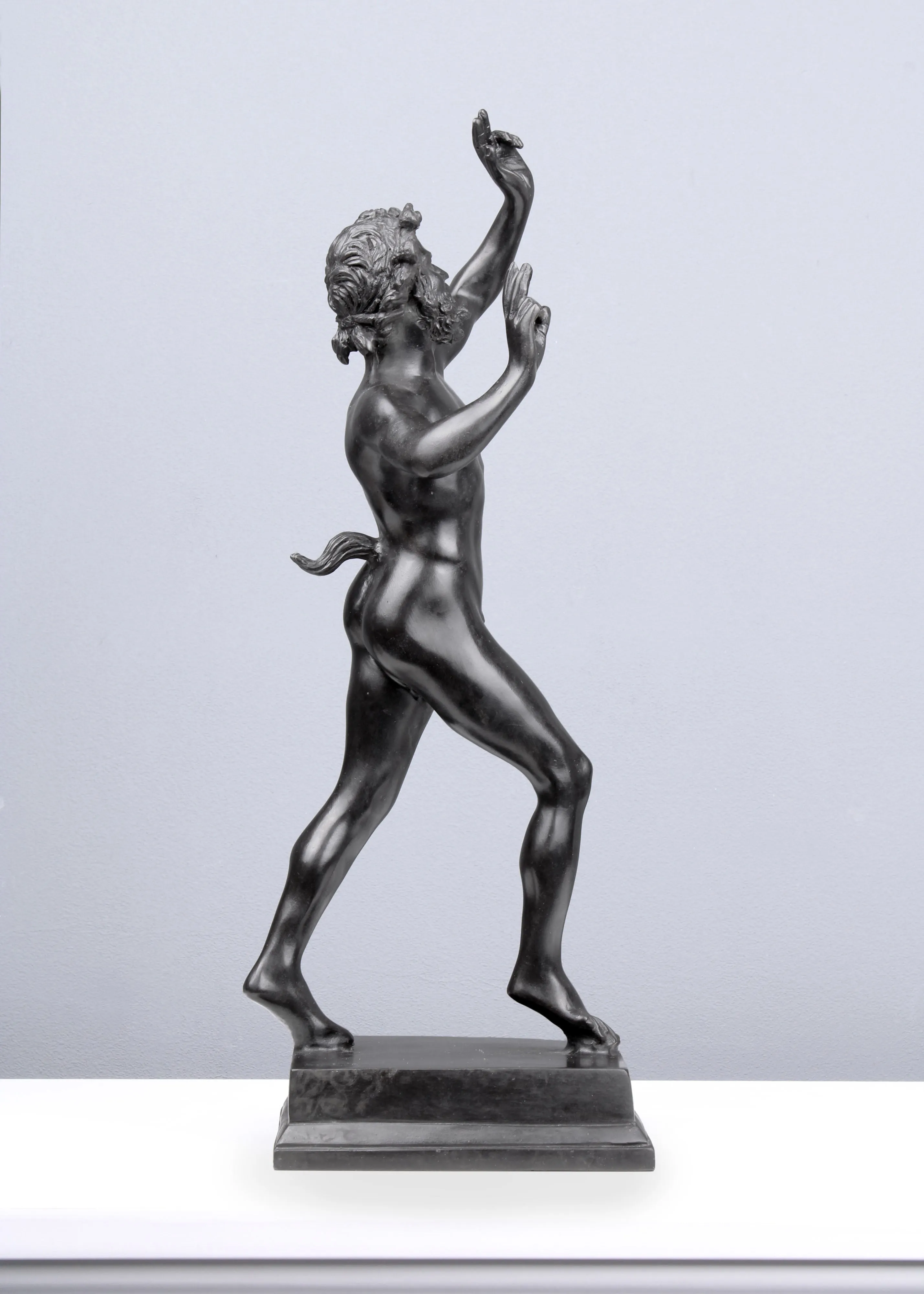 Dancing Faun of Pompeii - Bronze Statue (Medium)