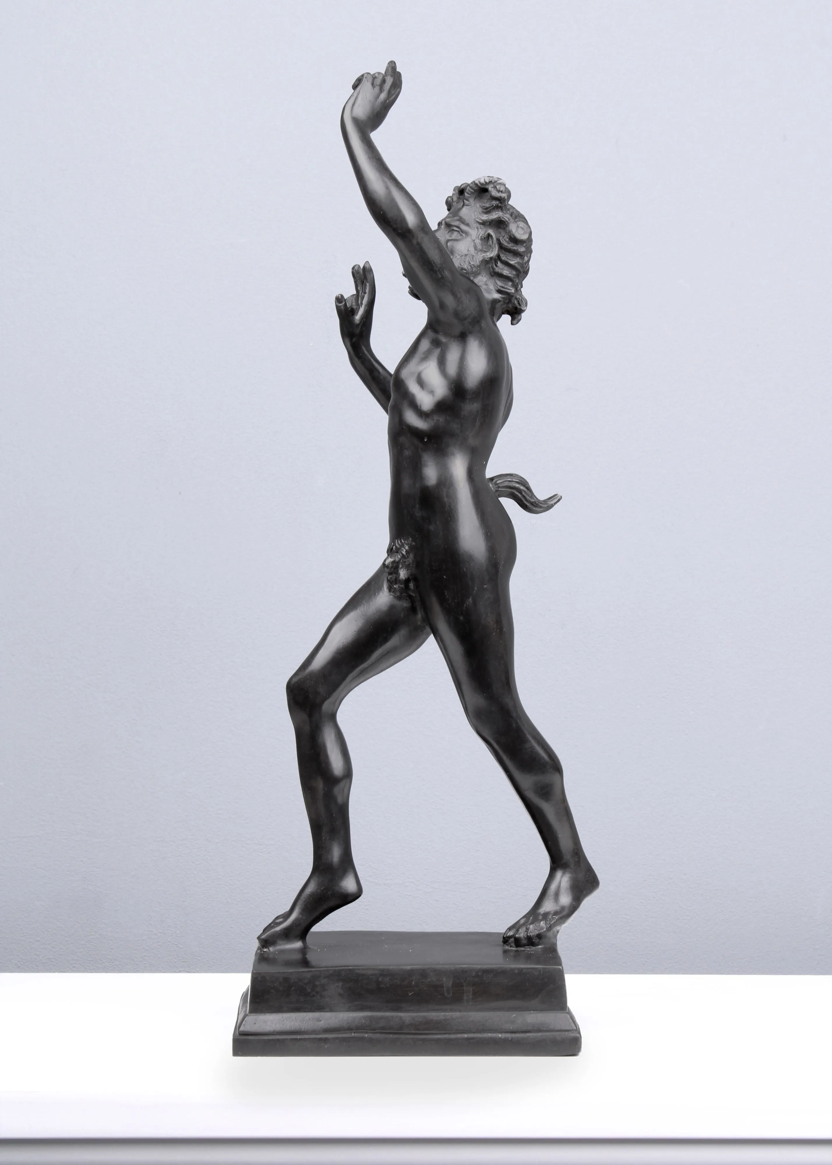 Dancing Faun of Pompeii - Bronze Statue (Medium)