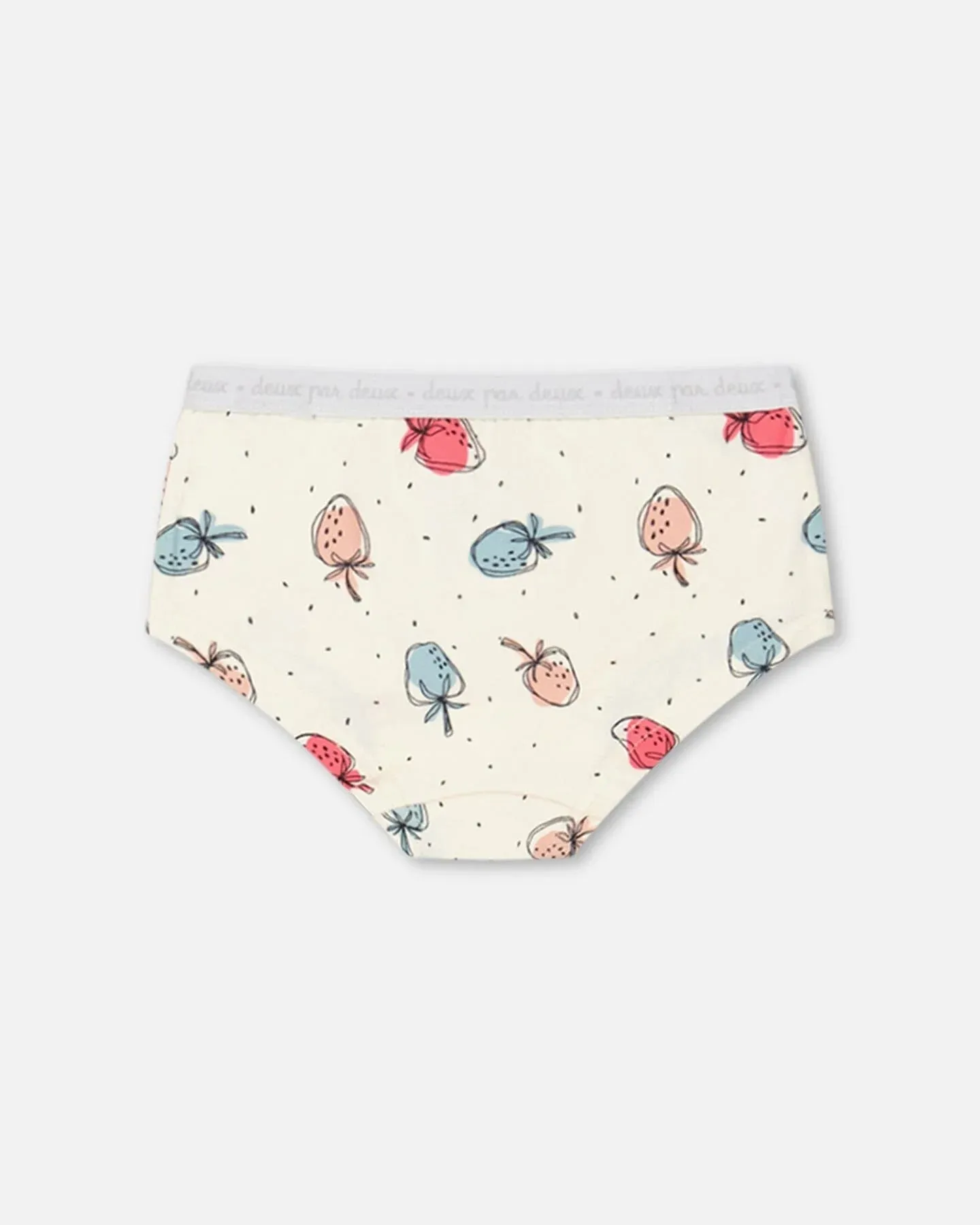 Deux Par Deux Boyshort Pantie - Strawberries