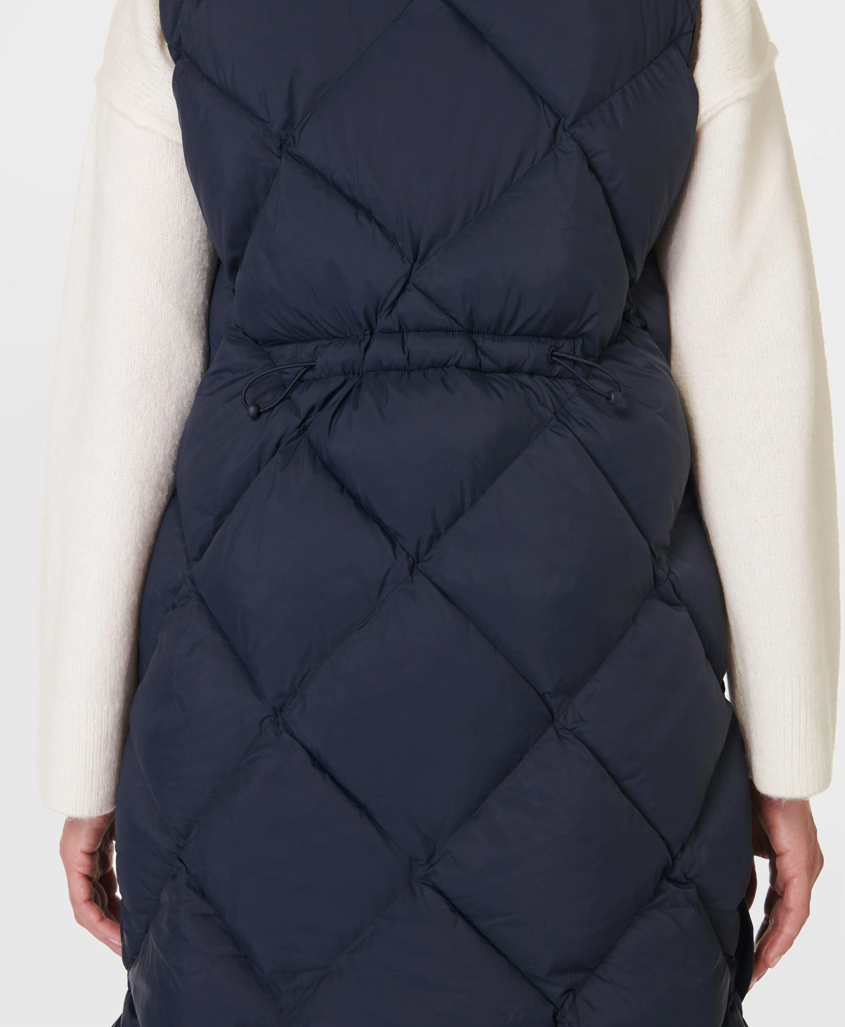 Downtown Quilted Vest Sb9378 Navy-Blue