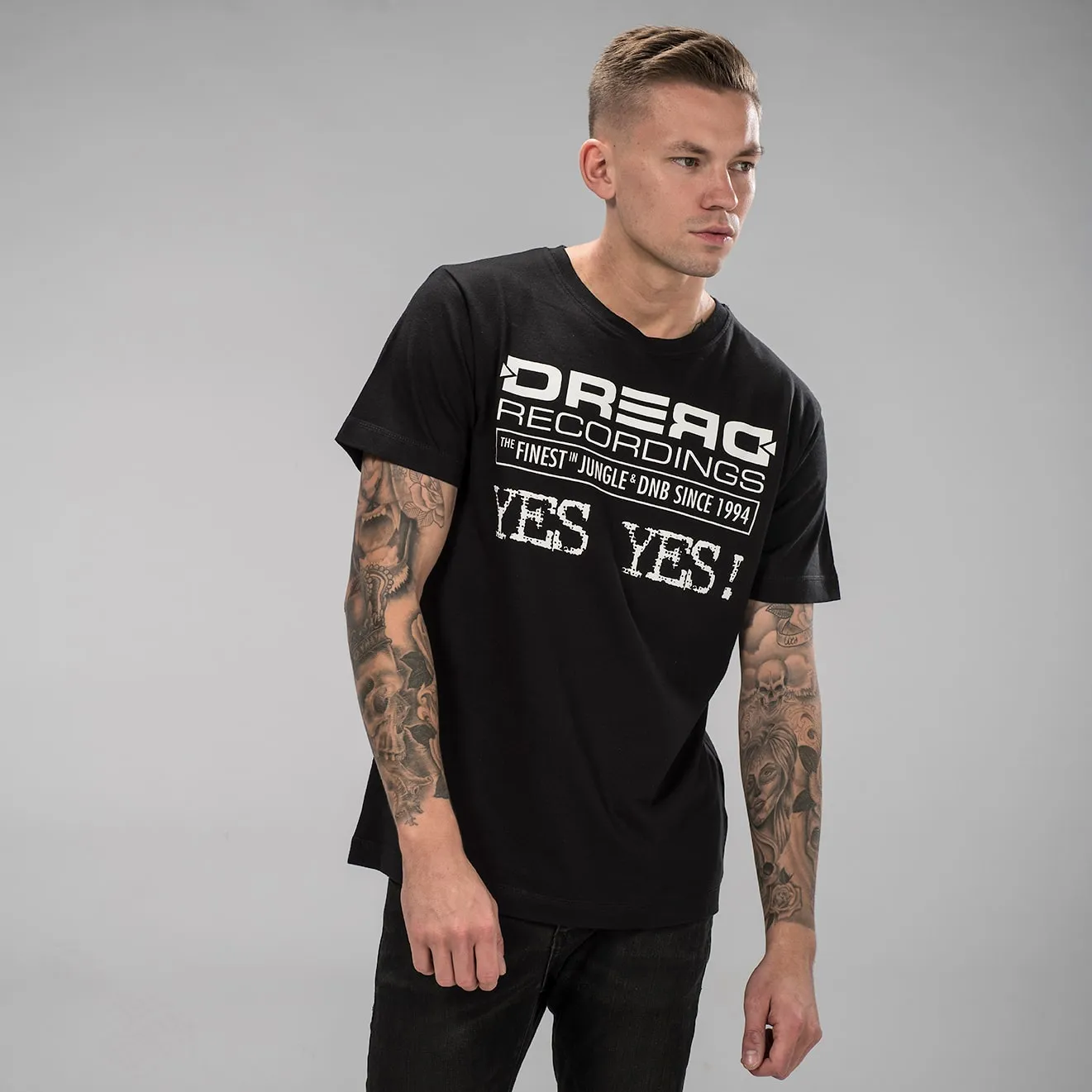 Dread Recordings Yes Yes Black T-Shirt