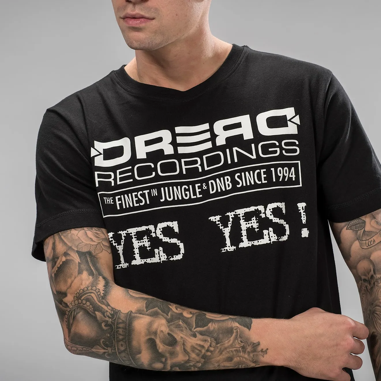 Dread Recordings Yes Yes Black T-Shirt