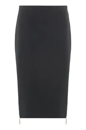 ELISABETTA FRANCHI Zipped Pencil Skirt for Women | Elegant Fit