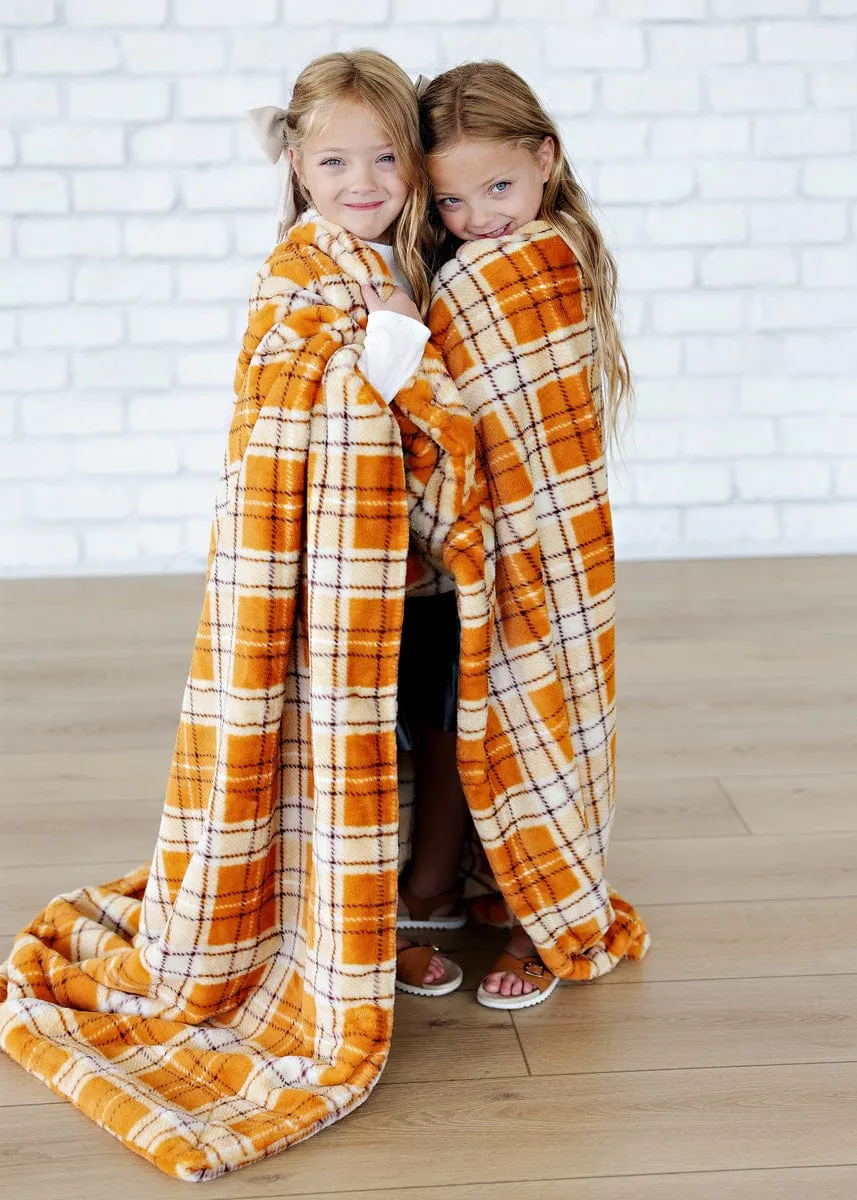 Fall Plaid Blanket