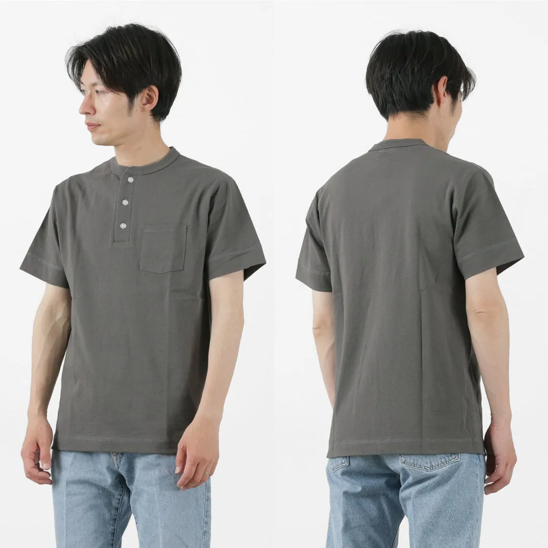 FELCO / Pocket Henley Neck T-shirt