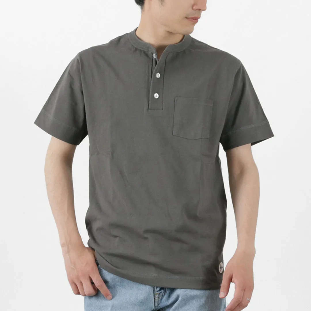 FELCO / Pocket Henley Neck T-shirt