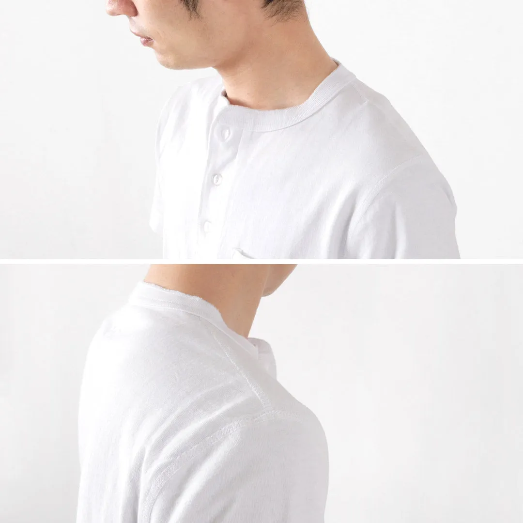 FELCO / Pocket Henley Neck T-shirt