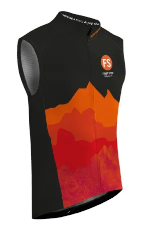 First Stop Board Barn Mens Wind Vest