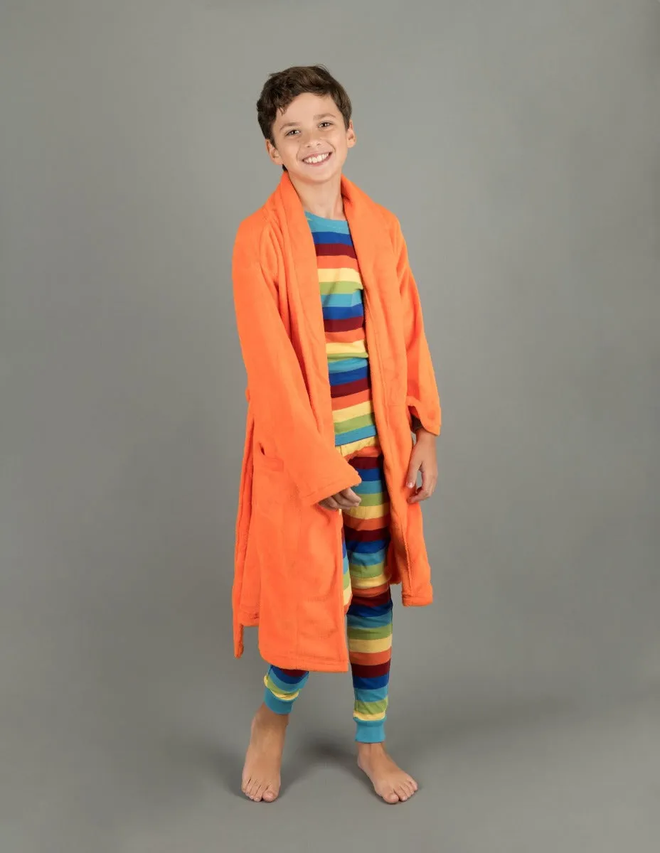 Fleece Shawl Collar Robe