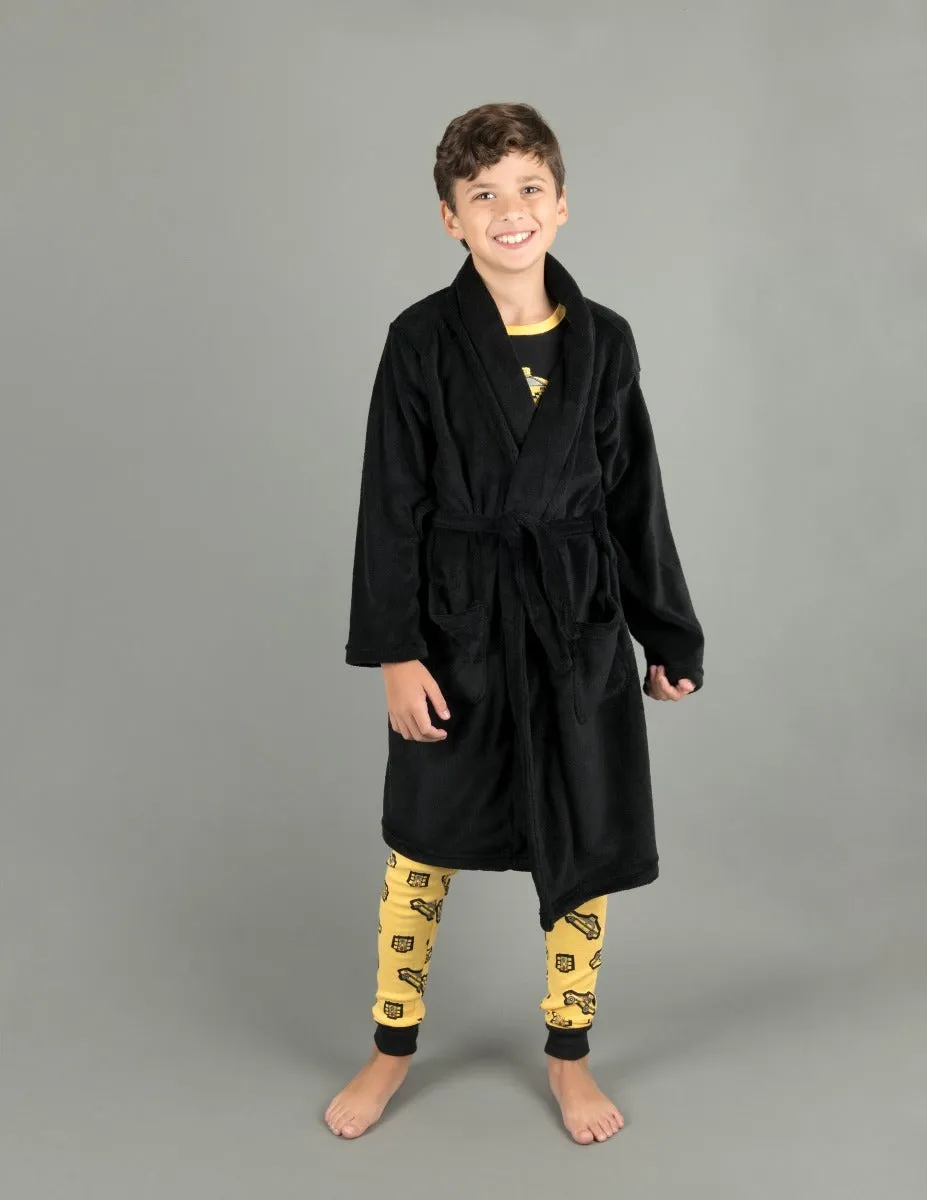 Fleece Shawl Collar Robe