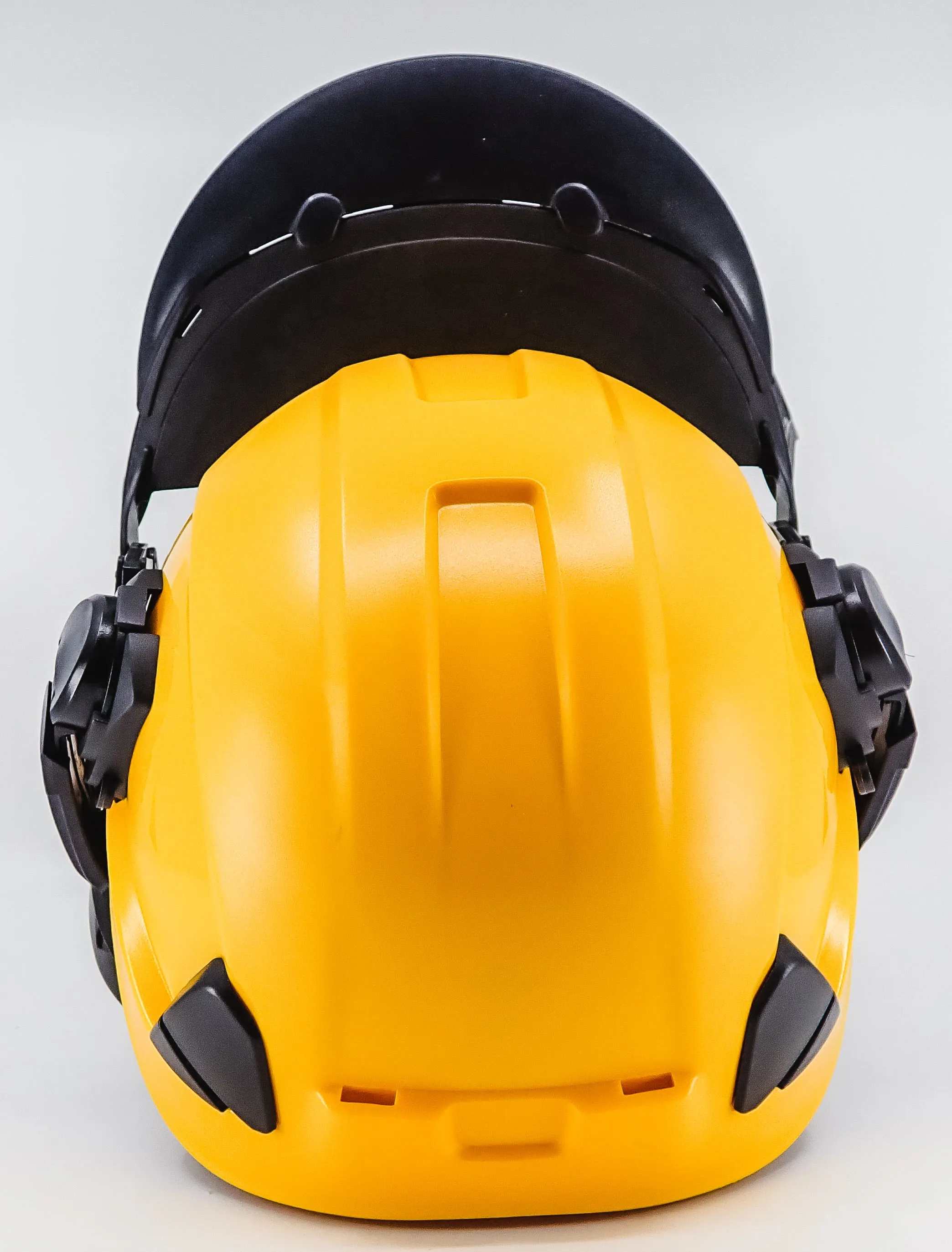 FORESTER ARBORIST HELMET SYSTEM WITH HEARING AND FACE PROTECTION YELLOW