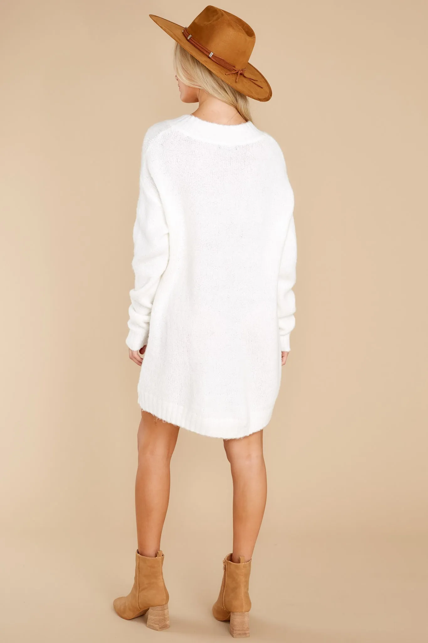 Forever In Love Ivory Tunic Sweater