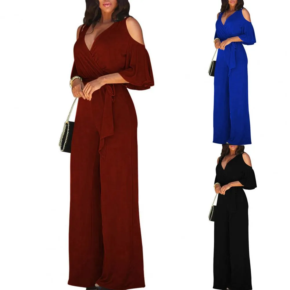 Funki Buys | Pants | Women's Elegant Wide Leg Flared Pant Suit