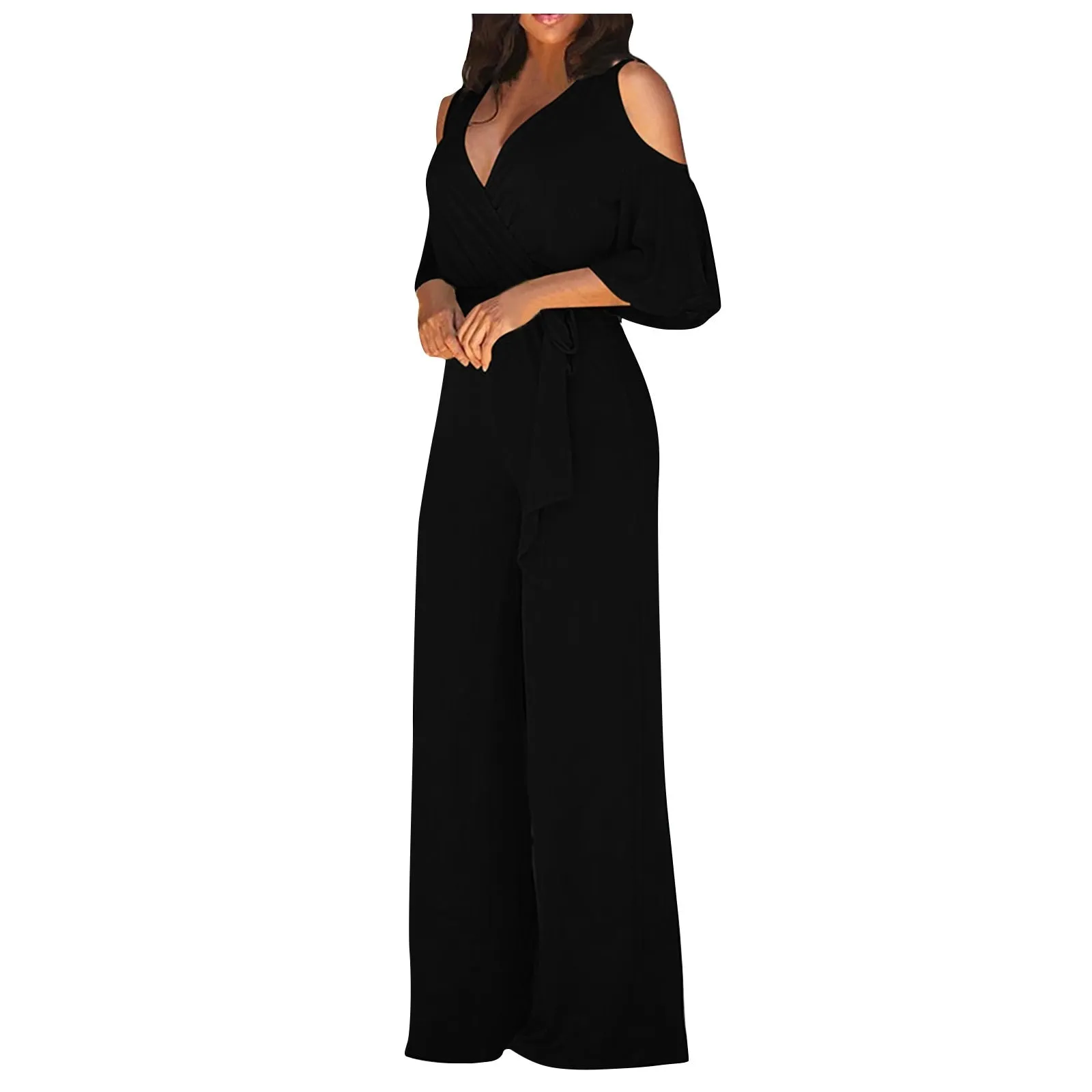 Funki Buys | Pants | Women's Elegant Wide Leg Flared Pant Suit