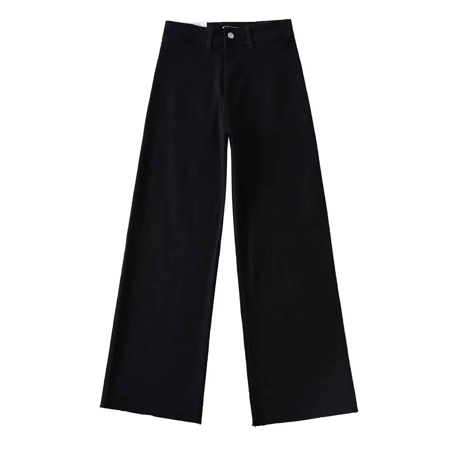 Girlary-shop date night outfit French Fashion High Waist Stretch Navy Style Micro Flared Jeans Women's Fashionable New Wide Leg Pants Trousers