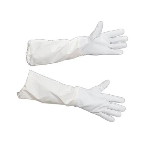 Goatskin Beekeeping glove with long sleeve